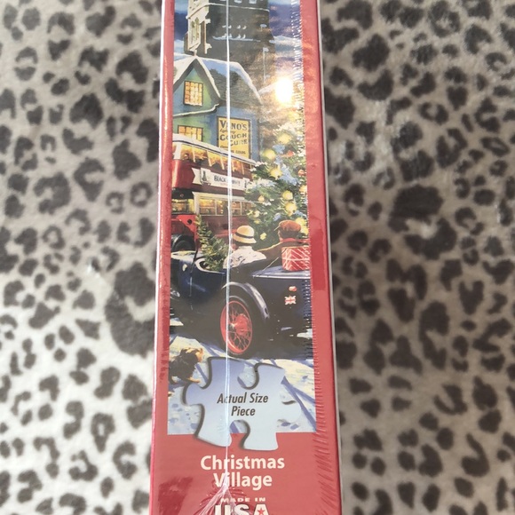 White Mountain 1000 Piece Puzzle Christmas Village Kevin Walsh - Picture 6 of 8